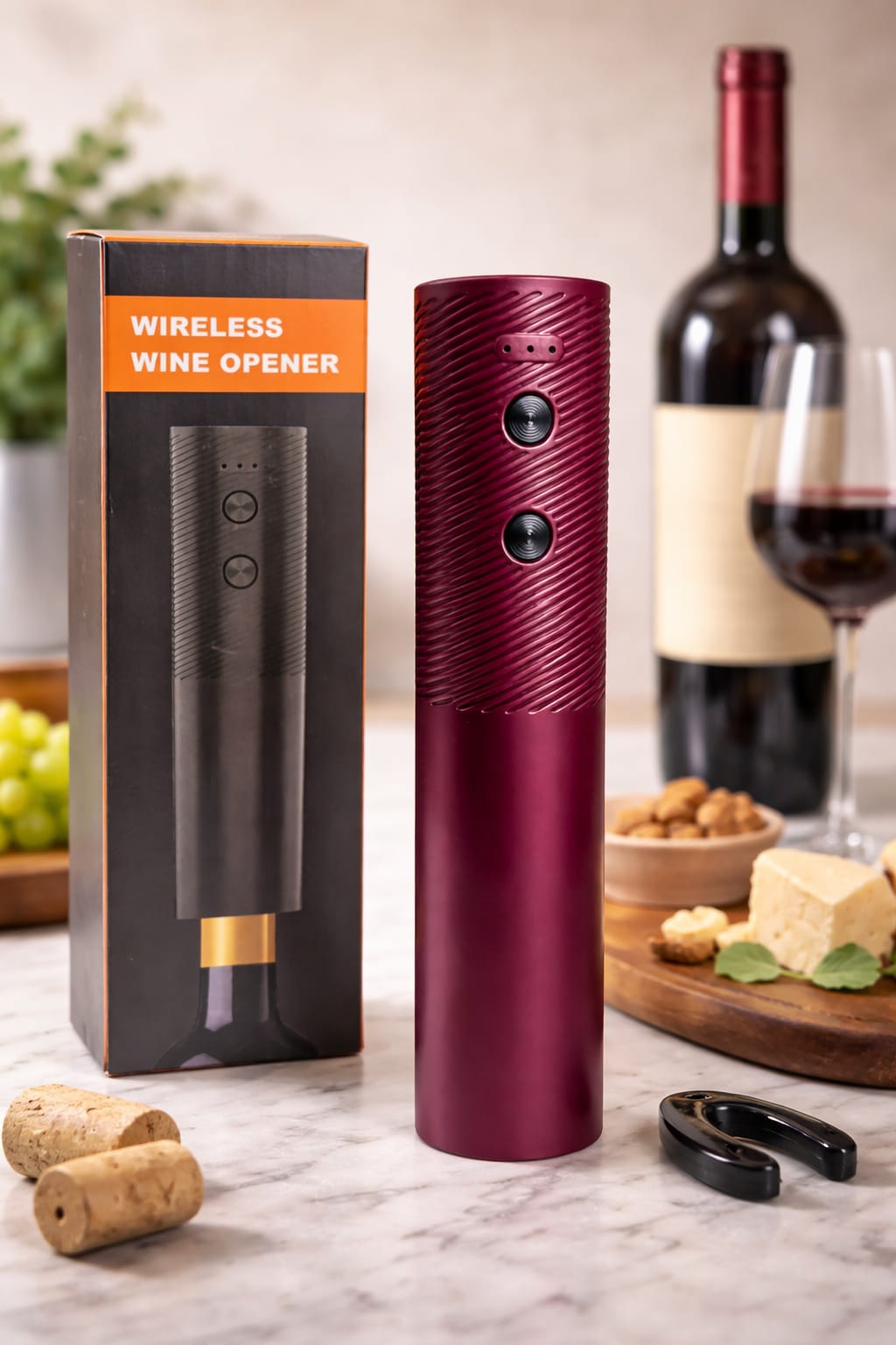 Destapador de Vinos Eléctrico
