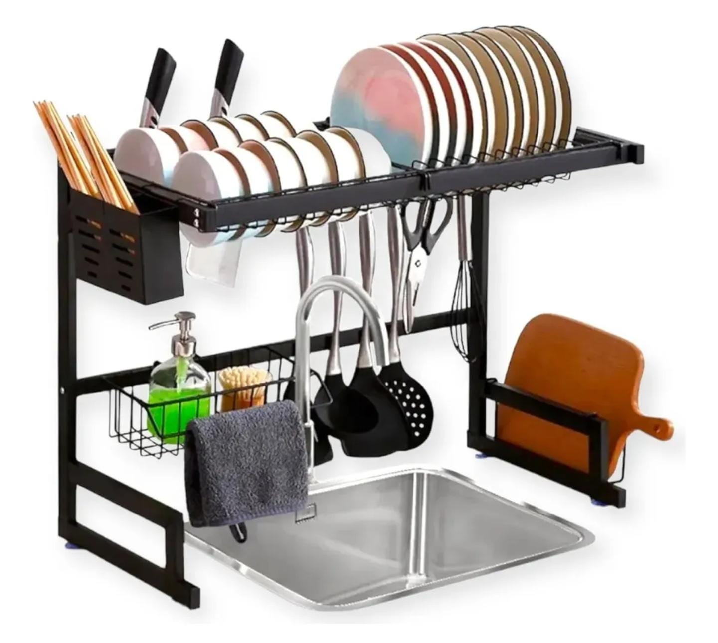 Escurridor sobre Pileta