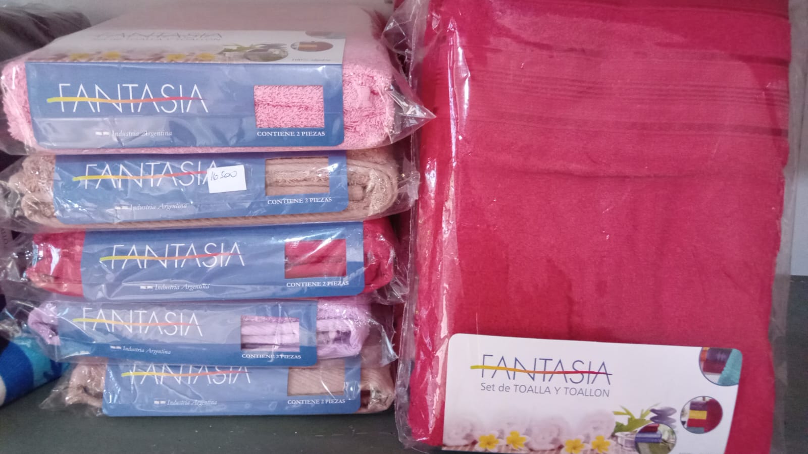 Set Toalla y Toallón Fantasía