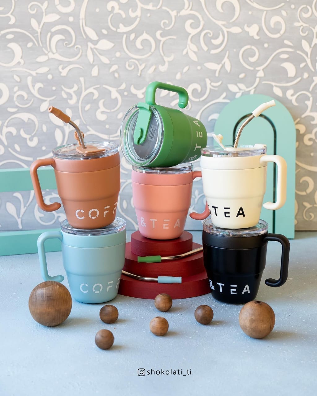 Tazas Coffee & Tea con Sorbete