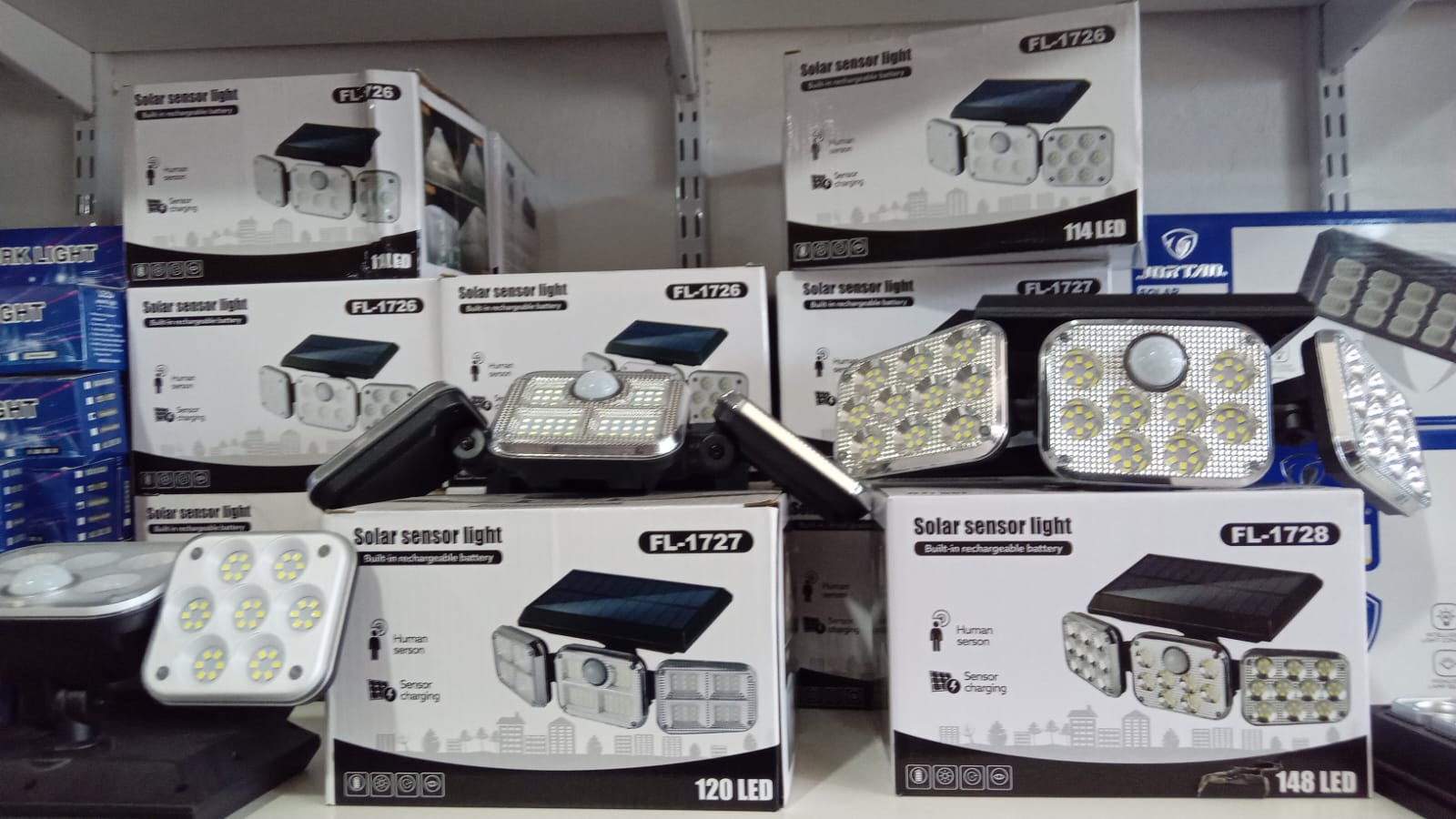 Luces Solares con Sensor de Movimiento