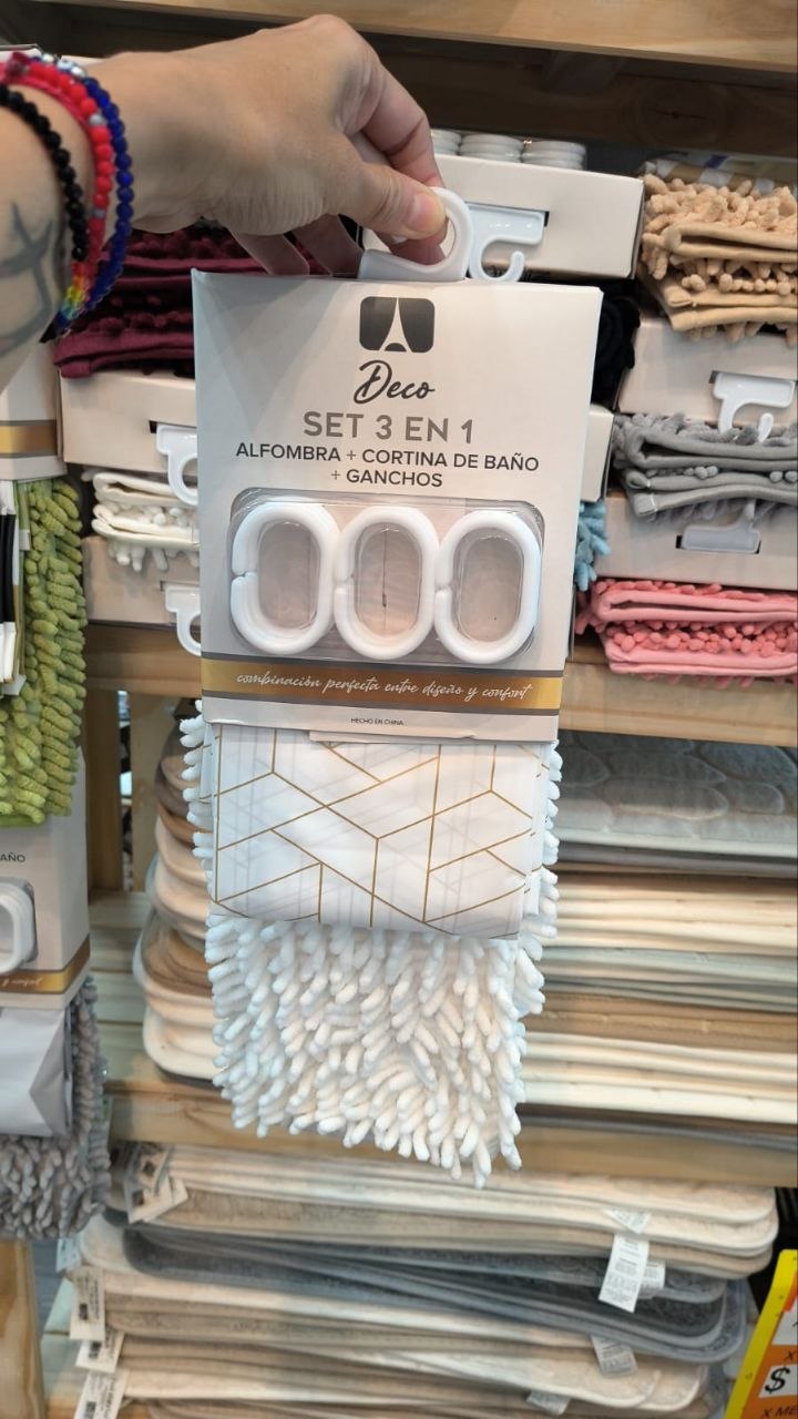 Set 3 en 1 Deco Baño